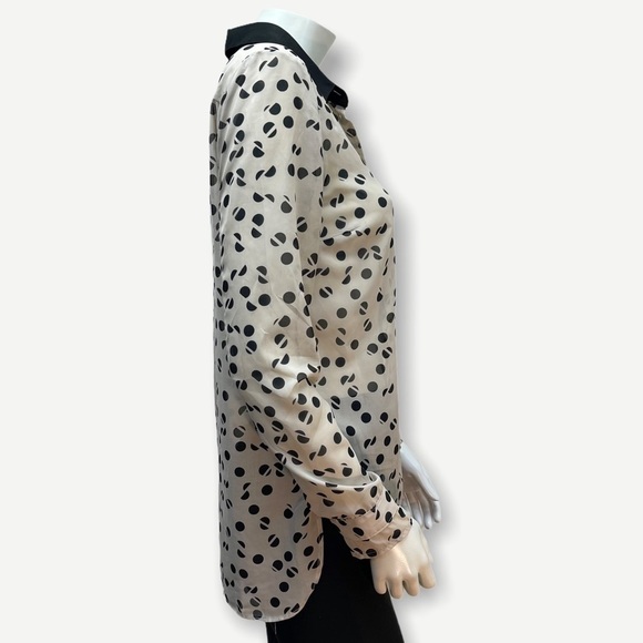 BCBGENERATION dotted cashmere combo button up s - Picture 3 of 8